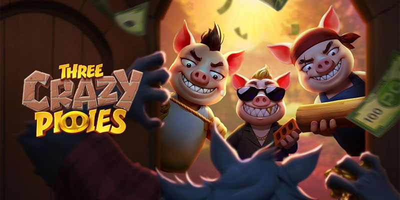 Unleash Whimsy in the Three Crazy Piggies Slot!